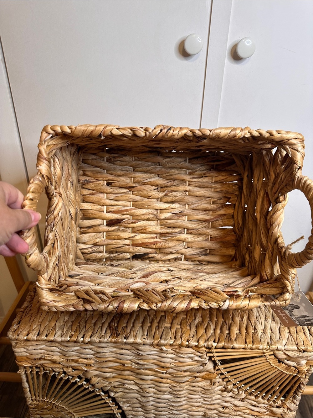 Wicker Basket with handles
